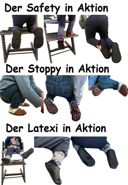 Walkloden-Puschen taubenblau